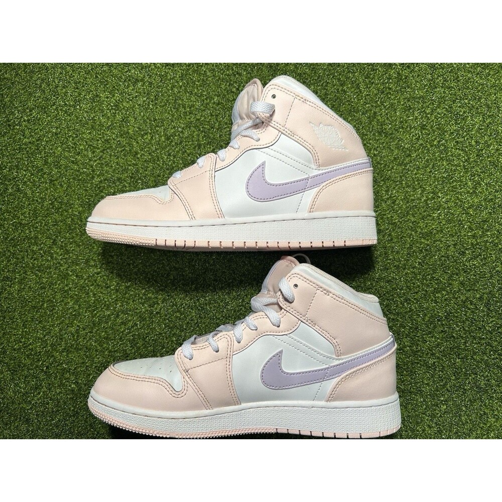 Nike Air Jordan 1 Pink Wash Girl’s Basketball Shoe Sneaker FD8780-601 Size 7Y